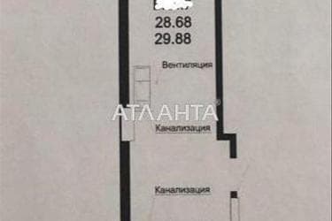 1-кімнатна квартира за адресою Тополиний пров. (площа 29,9 м²) - Atlanta.ua - фото 14