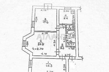 3-кімнатна квартира за адресою вул. Семінарська (площа 82 м²) - Atlanta.ua - фото 28
