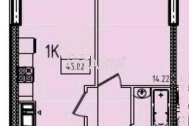 1-room apartment apartment by the address st. Genuezskaya (area 45,0 m²) - Atlanta.ua - photo 24