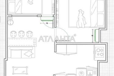 2-комнатная квартира по адресу ул. Педагогическая (площадь 53 м²) - Atlanta.ua - фото 46