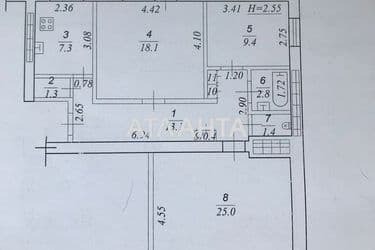 3-кімнатна квартира за адресою вул. Тіниста (площа 85,6 м²) - Atlanta.ua - фото 18