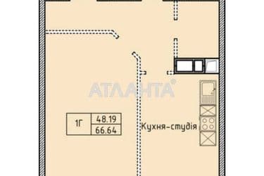 1-room apartment apartment by the address st. Shevchenko pr (area 67 m²) - Atlanta.ua - photo 34
