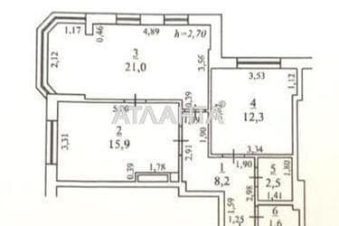 2-комнатная квартира по адресу ул. Николаевская (площадь 61 м²) - Atlanta.ua - фото 24