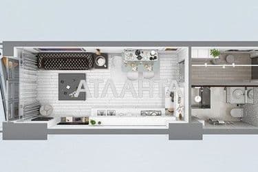 1-кімнатна квартира за адресою вул. Гагарінське плато (площа 26,6 м²) - Atlanta.ua - фото 10