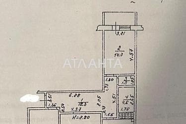 3-кімнатна квартира за адресою вул. Ядова Сергія (площа 84,4 м²) - Atlanta.ua - фото 24