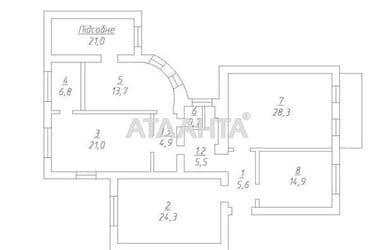 Многокомнатная квартира по адресу ул. Пироговская (площадь 147 м²) - Atlanta.ua - фото 12