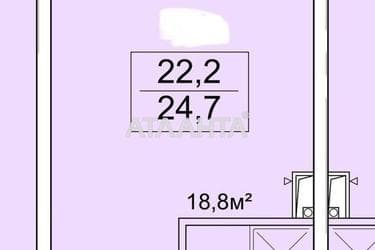 1-кімнатна квартира за адресою Ванний пров. (площа 24,7 м²) - Atlanta.ua - фото 10