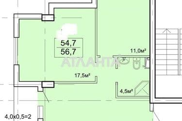 2-rooms apartment apartment by the address st. Vannyy per (area 56,7 m²) - Atlanta.ua - photo 22