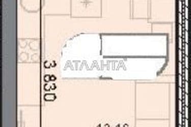 1-комнатная квартира по адресу ул. Вильямса ак. (площадь 28 м²) - Atlanta.ua - фото 8