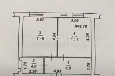 2-rooms apartment apartment by the address st. Zabolotnogo (area 44 m²) - Atlanta.ua - photo 45