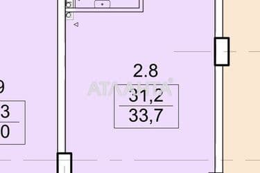 1-room apartment apartment by the address st. Vannyy per (area 33,7 m²) - Atlanta.ua - photo 22