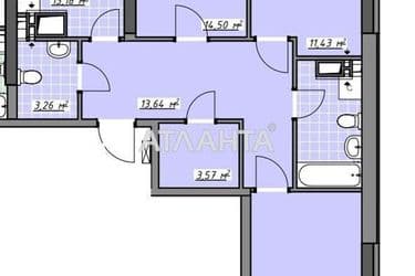 3-комнатная квартира по адресу Глушко ак. Пр. (площадь 85 м²) - Atlanta.ua - фото 7