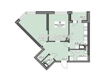 2-кімнатна квартира за адресою Глушко ак. Пр. (площа 55,4 м²) - Atlanta.ua - фото 9