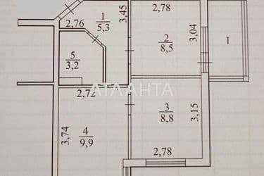 2-rooms apartment apartment by the address st. Vilyamsa ak (area 38 m²) - Atlanta.ua - photo 28