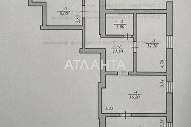 3-комнатная квартира по адресу ул. Аксенина Василя (площадь 63 м²) - Atlanta.ua - фото 30