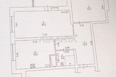 3-rooms apartment apartment by the address st. Kanatnaya Sverdlova (area 78,5 m²) - Atlanta.ua - photo 44