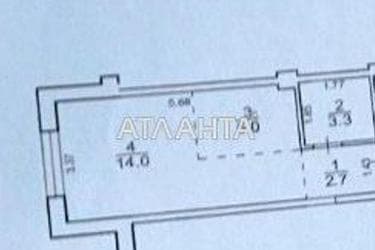 1-кімнатна квартира за адресою вул. Бочарова ген. (площа 25 м²) - Atlanta.ua - фото 16