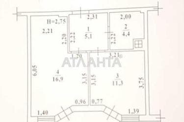 1-кімнатна квартира за адресою вул. Райдужний м-н (площа 39 м²) - Atlanta.ua - фото 32