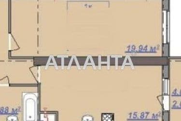 1-room apartment apartment by the address st. Dacha Kovalevskogo Amundsena (area 54 m²) - Atlanta.ua - photo 17