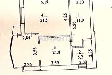1-кімнатна квартира за адресою вул. Січових Стрільців (площа 61 м²) - Atlanta.ua - фото 8