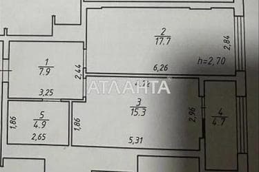 1-комнатная квартира по адресу ул. Под Голоском (площадь 50,5 м²) - Atlanta.ua - фото 34