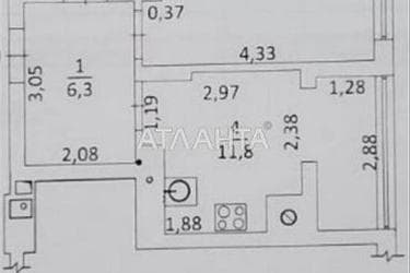 1-комнатная квартира по адресу Малоголосковская ул. (площадь 34,8 м²) - Atlanta.ua - фото 18