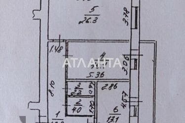 2-комнатная квартира по адресу ул. Балковская (площадь 85 м²) - Atlanta.ua - фото 20