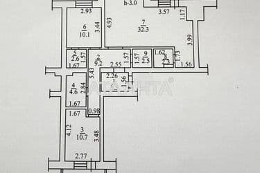 2-rooms apartment apartment by the address st. Tramvaynaya (area 81,5 m²) - Atlanta.ua - photo 11