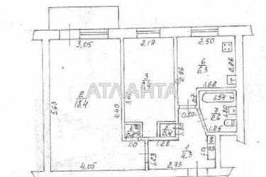 2-кімнатна квартира за адресою вул. Бреуса (площа 46 м²) - Atlanta.ua - фото 18