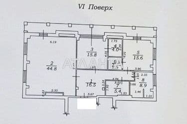 2-комнатная квартира по адресу Майский пер. (площадь 118,9 м²) - Atlanta.ua - фото 38