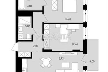 2-комнатная квартира по адресу Замарстыновская ул. (площадь 62,6 м²) - Atlanta.ua - фото 9