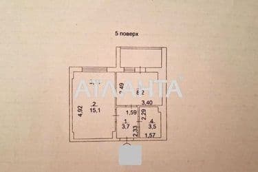 1-room apartment apartment by the address st. Proezdnaya (area 32,7 m²) - Atlanta.ua - photo 18