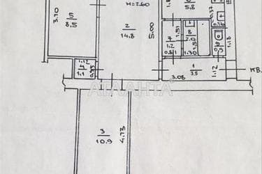 2-кімнатна квартира за адресою Жукова віце-адм. Пров. (площа 49,8 м²) - Atlanta.ua - фото 19