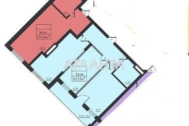 3-кімнатна квартира за адресою вул. Дача Ковалевського (площа 90 м²) - Atlanta.ua - фото 19