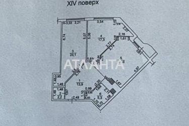 2-комнатная квартира по адресу ул. Гагаринское плато (площадь 87 м²) - Atlanta.ua - фото 29