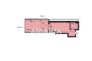 1-комнатная квартира по адресу ул. Дача Ковалевского 7-я линия (площадь 43,3 м²) - Atlanta.ua - фото 10