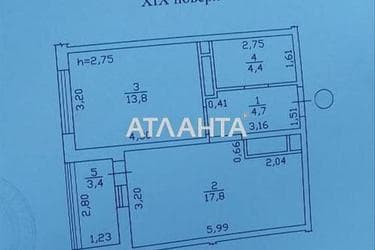 1-room apartment apartment by the address st. Varnenskaya (area 44,1 m²) - Atlanta.ua - photo 21