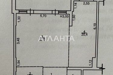 2-rooms apartment apartment by the address st. Klubnichnyy per (area 74 m²) - Atlanta.ua - photo 7