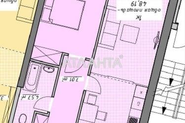 1-комнатная квартира по адресу Курортный пер. (площадь 48,0 м²) - Atlanta.ua - фото 7