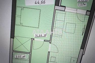 1-комнатная квартира по адресу Курортный пер. (площадь 44,9 м²) - Atlanta.ua - фото 22