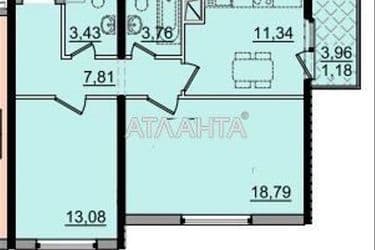 2-комнатная квартира по адресу ул. Сахарова (площадь 59,1 м²) - фото 9 2-комнатная квартира по адресу ул. Сахарова (площадь 59,1 м²) - Atlanta.ua - фото 9