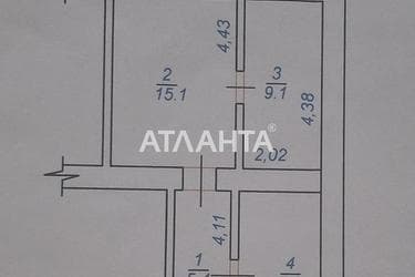 3-кімнатна квартира за адресою вул. Чорноморського Козацтва (площа 43 м²) - Atlanta.ua - фото 22