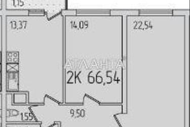 2-rooms apartment apartment by the address st. Sakharova (area 66,1 m²) - Atlanta.ua - photo 7