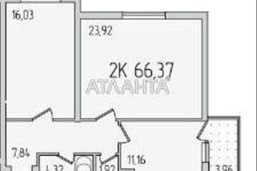 2-rooms apartment apartment by the address st. Sakharova (area 65,9 m²) - Atlanta.ua - photo 7