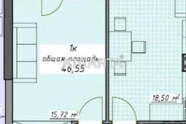 1-кімнатна квартира за адресою Курортний пров. (площа 46 м²) - Atlanta.ua - фото 26