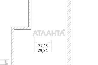 1-кімнатна квартира за адресою вул. Посмітного (площа 29,2 м²) - Atlanta.ua - фото 12