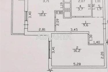 2-кімнатна квартира за адресою вул. Середньофонтанська (площа 48 м²) - Atlanta.ua - фото 12