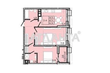 2-кімнатна квартира за адресою вул. Франка Івана (площа 62,3 м²) - Atlanta.ua - фото 6