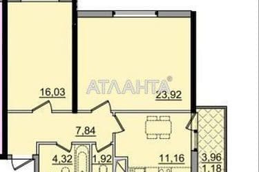 2-комнатная квартира по адресу ул. Сахарова (площадь 66 м²) - фото 7 2-комнатная квартира по адресу ул. Сахарова (площадь 66 м²) - Atlanta.ua - фото 7