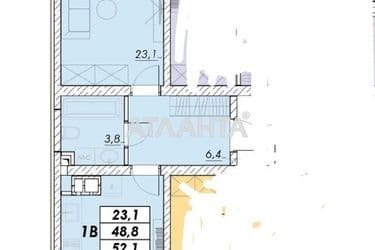 1-комнатная квартира по адресу ул. Прохоровская (площадь 52,1 м²) - фото 14 1-комнатная квартира по адресу ул. Прохоровская (площадь 52,1 м²) - Atlanta.ua - фото 14